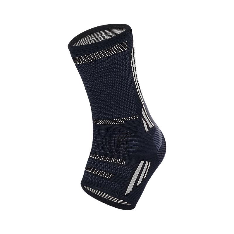 Knitted Sports Silicone Ankle Brace Elastic Pressure Ankle Shock Absorption Anti-collision Fixed Support Ankle Brace