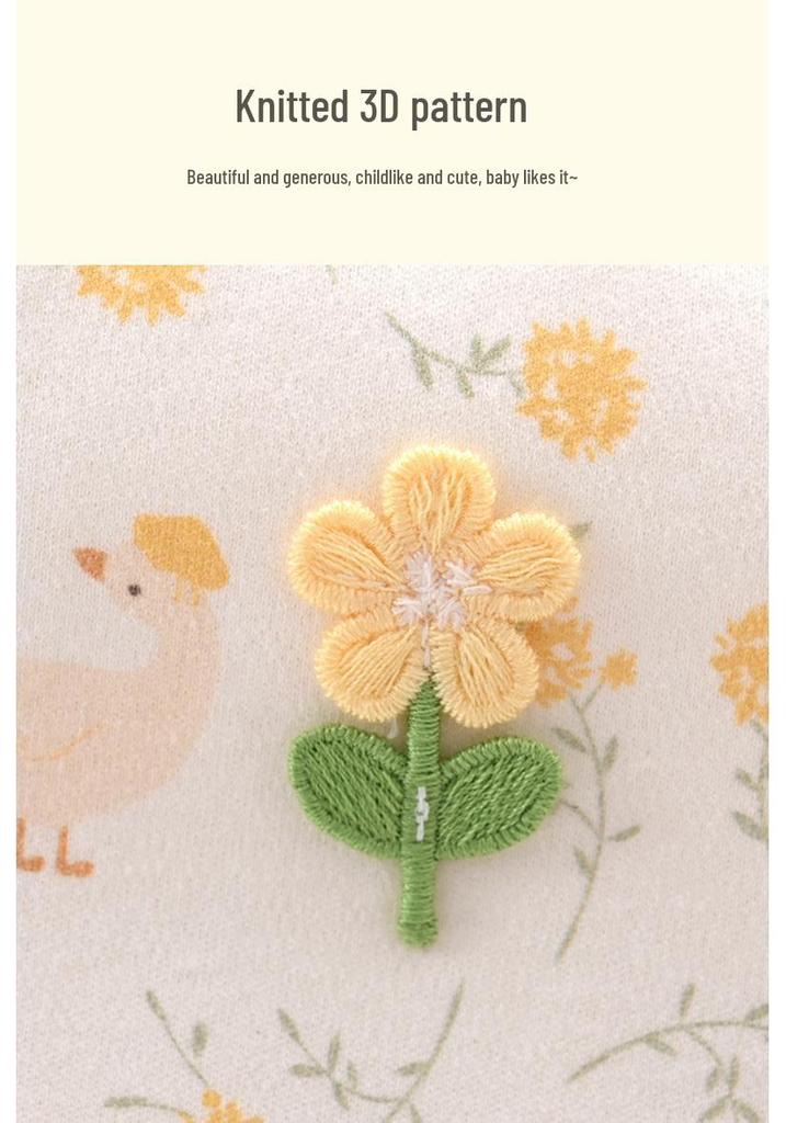 Unisex Baby Pure Cotton Sleeveless Vest - Spring/Autumn Style, A-Class, Cute Design.