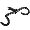 Deda Elementi Superzero RS Alloy PoB with Gloss 42cm RHM-Evo Handlebars, (Black Finish),