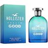 Eau De Toilette HOLLISTER FEELIN& 39 GOOD FOR HIM - Homme - 100 Ml - Fraîche - Agrumes - Aromatique