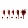 5PCS/SET Long-Lasting Bloody Scar Tattoos Decals Halloween Fake Wound Stickers  Film Props