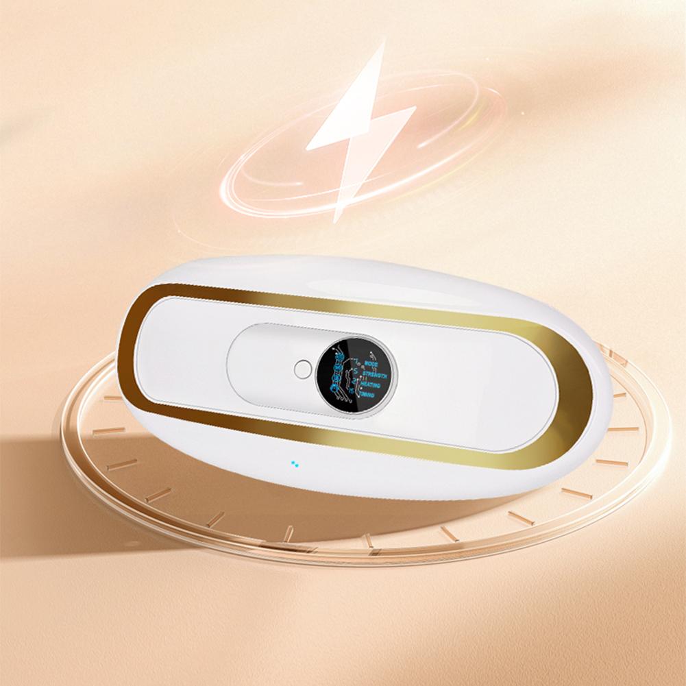 Waist Fitness Massager 3 Massage Modes Weight Loss Body Shaping Instrument Electric Abdominal Massager for Promotes Digestion