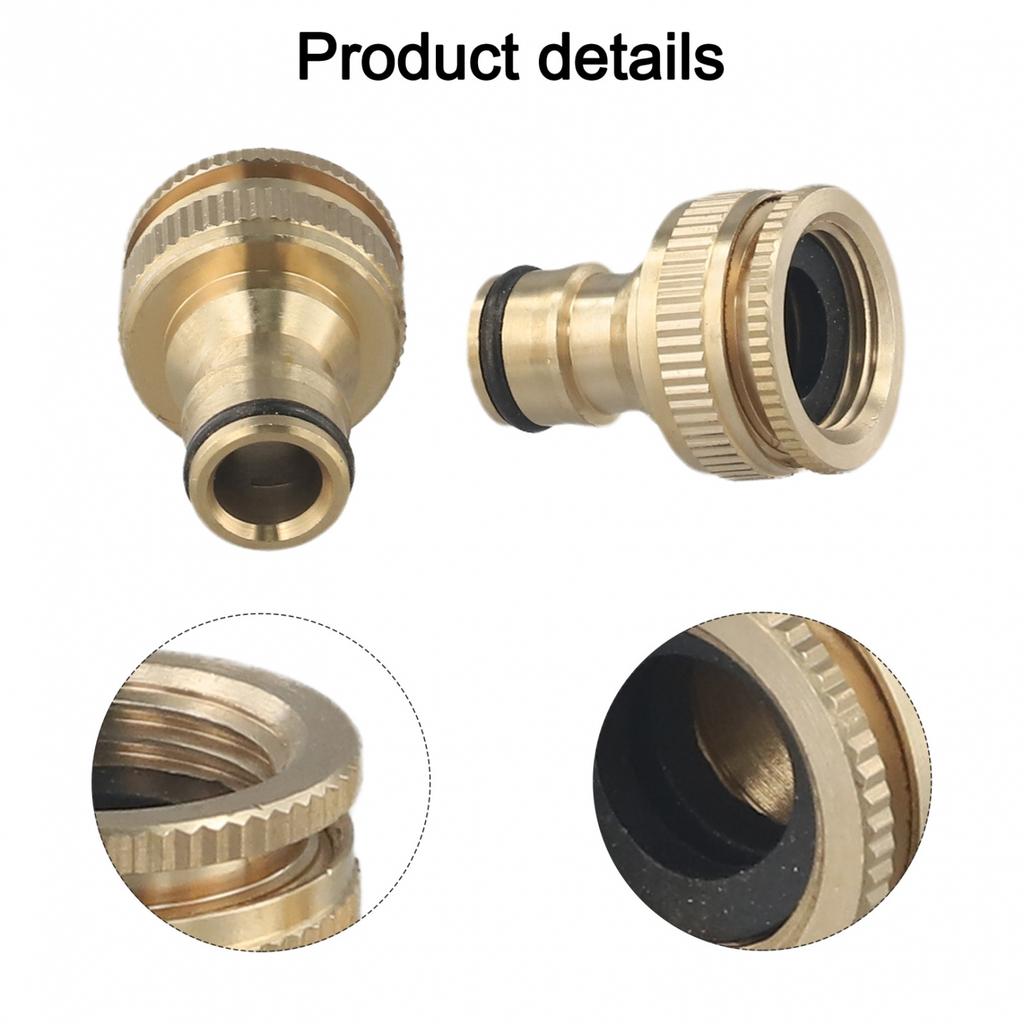 Garden Water Pipe Connector Fitting Adaptor G3/4 To G1/2