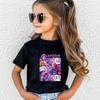 T-Shirts Girls Children's Cartoon Print Fashion Short Sleeve Casual Children's Clothing Top Comfortable