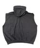 Sk8Er Rock Forced Happiness Sweat Hood Vest ((Charcoal))