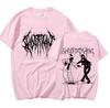 Hiphop metal gothic rock printed Tshirt fashionable and loose fit suitable for streetwear summer casual and sports wear