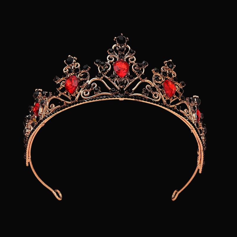 Bridal Tiara Crown Wedding Dress Hair Accessories Stage Host Welcome Baroque Queen Birthday Jewelry Women