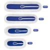 Handun Blue 110cm Cotton Flat Dust Mop Set