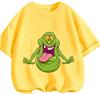 Summer Kids Crew Neck Short Sleeve T Shirt Ghostbusters Classic Cartoon Print Casual School Daily Wear Boys Girls 3 14 Yearss