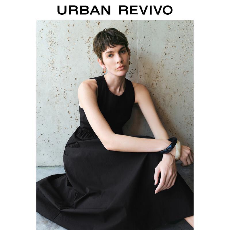 UR 2025 Spring Women's Sleeveless A-line Dress