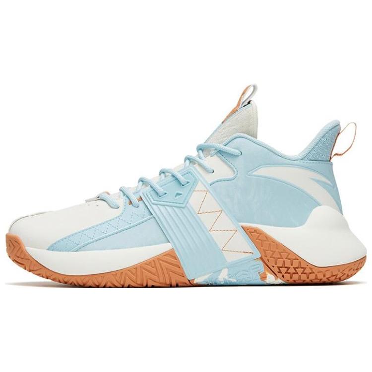 

Anta Speedy Anti-Slip Wear-Resistant Low-Top Basketball Shoes Men s Blue 44.5