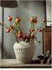 Retro Wabi-Sabi Stil Blumenvase für Wohnzimmerdekoration