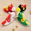 Cute Year Of The Horse Pony Mascot Plush Doll Stuffed Toy Keychain Pendant Bag Hanging Chinese  Year Blessing Souvenir Gifts