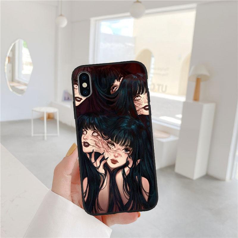 CJ65 Horror Tomie Junji Ito Soft Shell Phone Case for Xiaomi Xiaomi Poco M4 M5 M6 M7 X3 X6 X7 F8 Ultra Pro GT NFC
