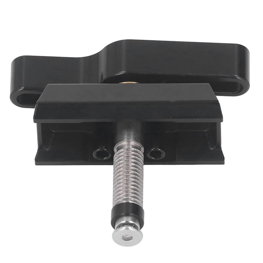 Klapprad Scharnierklemme Aluminiumlegierung Klapp C-Schnalle Reparaturteile Schwarz eloxiert