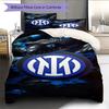 FCIM logo  Pattern Bedding Quilt Set Quilt Cover Pillowcase Home Decoration Birthday Gift (1 * duvet cover + 2 * pillowcase, without core)