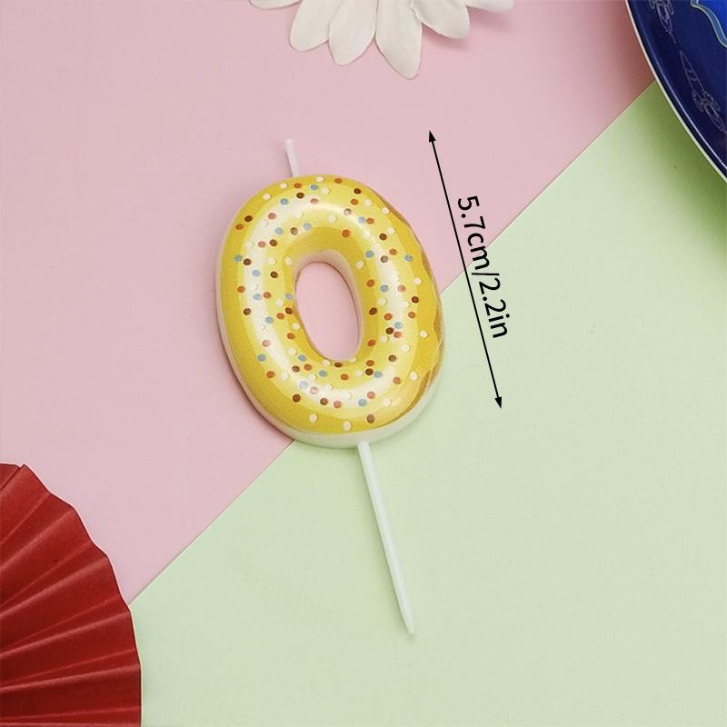 Kawaii Number Candles Digital Candle Cute Paw Top of the Cake Cute Cake Toppers Birthday Party Decoration Baby Shower Supplies