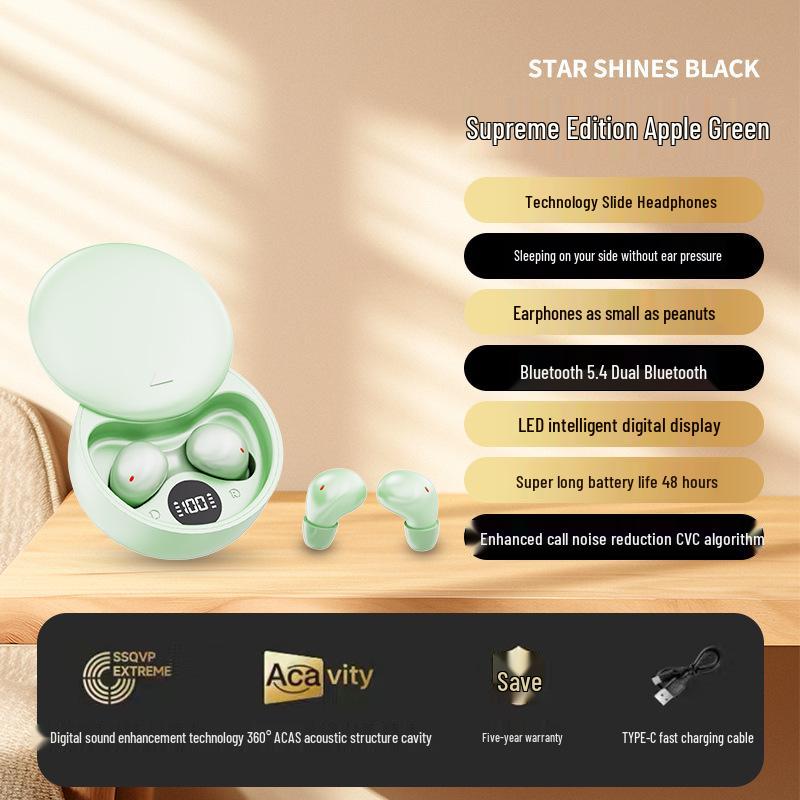 

Y18 Wireless Bluetooth In-ear Earphones with Noise Cancelling & Long-lasting Battery