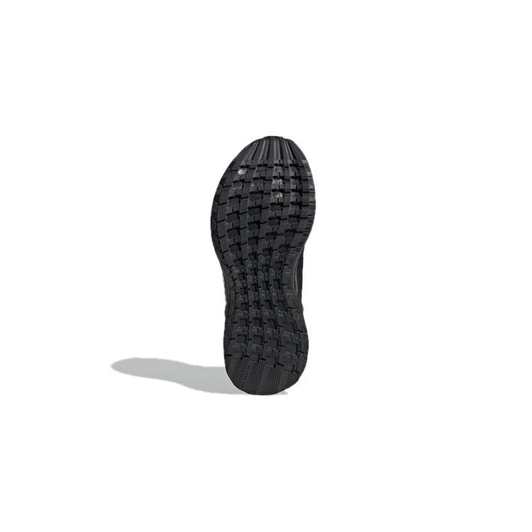 adidas Rapidarun Knit El C Comfortable Breathable Low Top Kids' Running Shoes Black Children Aged 3 7 Years Old EE7639