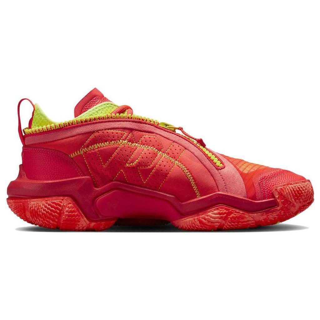 Air Jordan Why Not Zer0.6 PF Bright Crimson Men Sneakers Orange Volt White DO7190-607