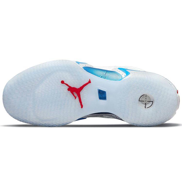 Jayson Tatum x Air Jordan 36 SE Team USA Men Sneakers White Blue-Void Photo-Blue DJ4484-100