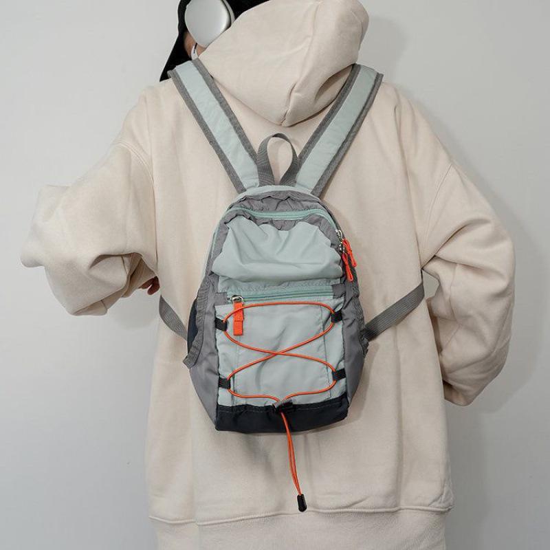 Wild Student Color Block Lightweight Backpack for Travel and Outdoor Adventures