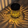 Solar Wall Light Eagle Shaped Outdoor Garden Light Wall Mounted Patriotic Landscape Lighting
