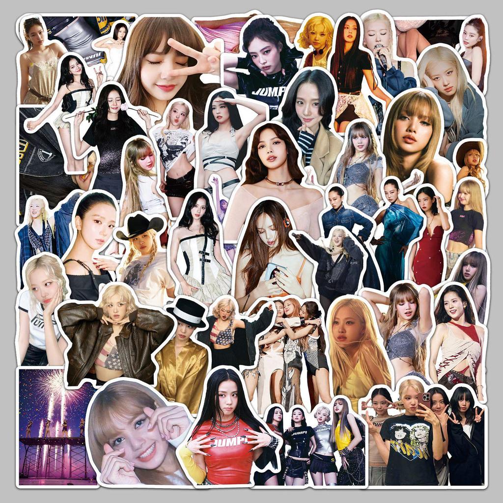 BLACKPINK Stickers: 50 Sheets for DIY Decor - Phone Cases & Notebooks