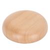 20cm Wooden Plate Round Natural Wood Serving Tray Tea Food Server Dishes Water Drink Platter