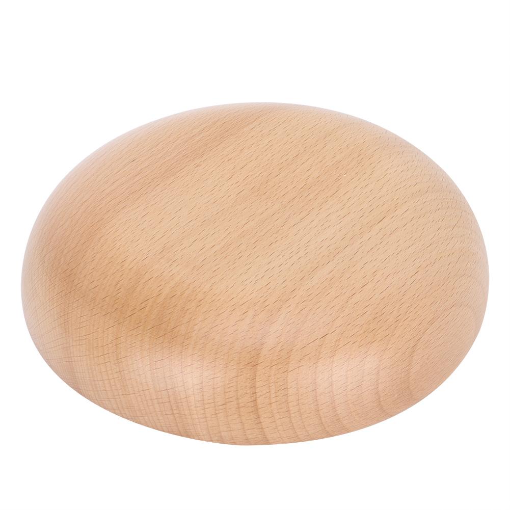 20cm Wooden Plate Round Natural Wood Serving Tray Tea Food Server Dishes Water Drink Platter