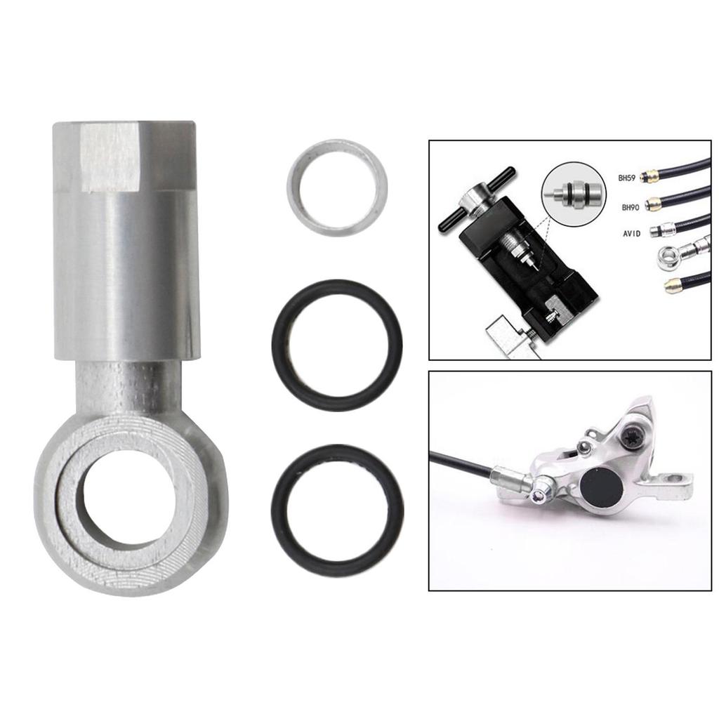 Bicycle Tubing Connector Wear Resistant Durable Oil Needle Hydraulic Disc Brake Set for