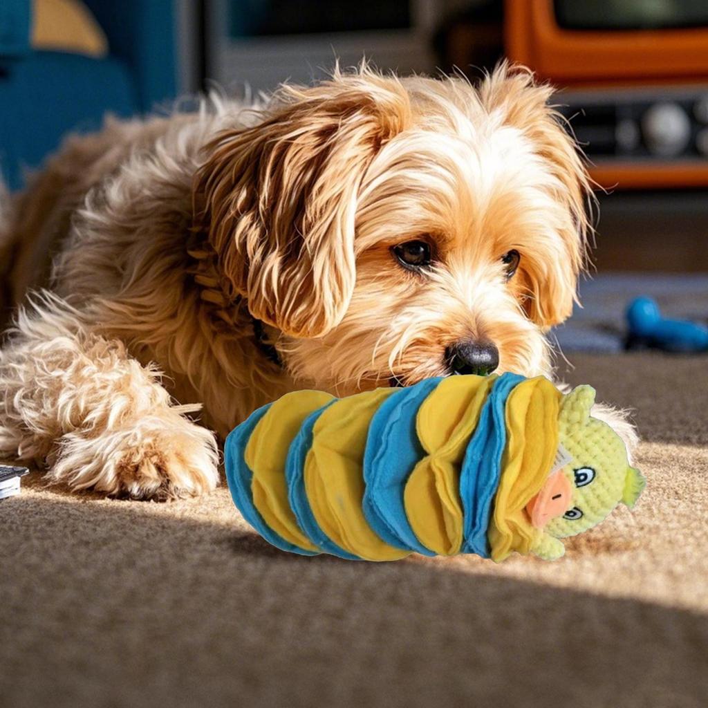 Chew Toys For Dogs Duck Shape Engaging Slow Feeder Dog Puzzle Toy Training Game Slow Feeder For Pet Puppy Home Travel Playtime