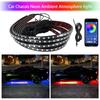 Car Charssis Flexible LED Strip Light LED Underbody APP Control RGB Neon Decorative Lamp For Honda Hyundai Kia Mercedes Benz VW