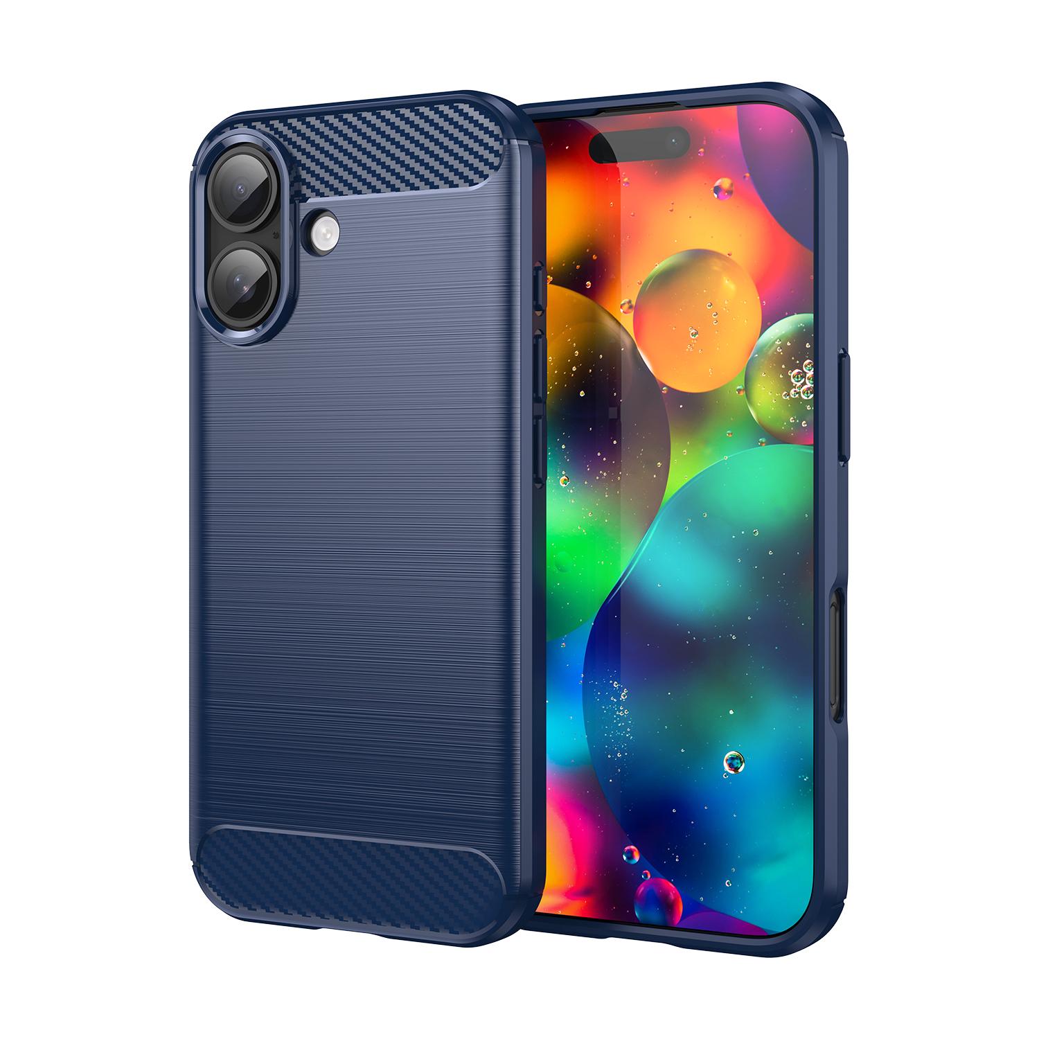 

For iphone 17 Pro Max Case For iphone 17 17 Pro 17 Air Case Soft Silicone Bumper Protective Back Phone Cases For iphone 17 Pro iPhone17 синий