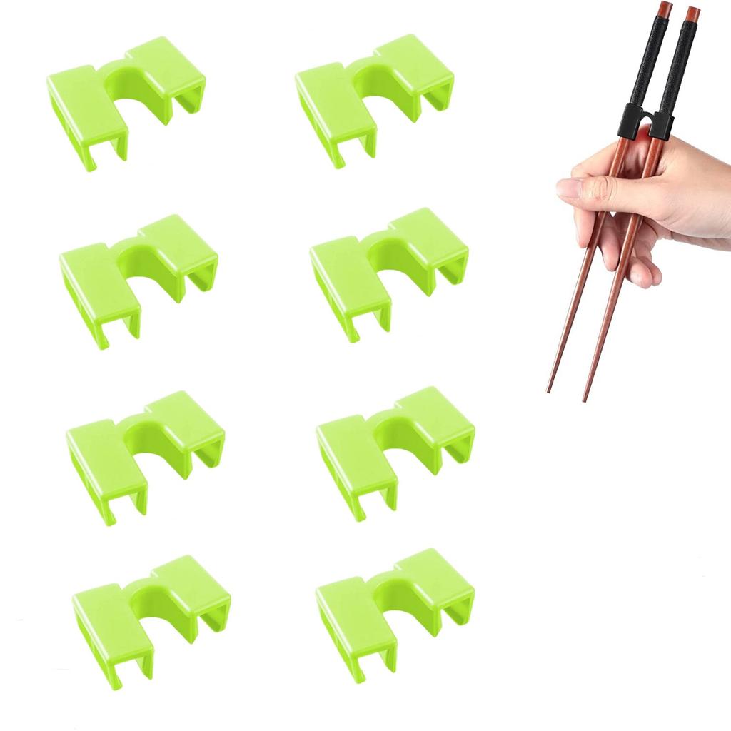 5/6/8PCS Training Chopsticks for Adults Beginner Trainers or Learner - Only Chopsticks Trainers Helpers Plastic Hinges Connector
