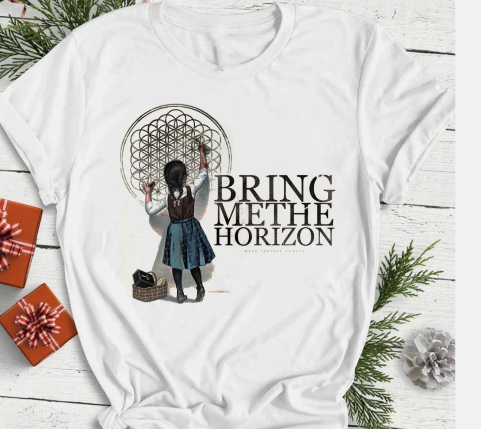 Sempiternal BRING ME THE HORIZON T-Shirt Unisex All size White Shirt A660 XXL