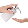 Foaming Soap Dispenser, Steel Shower Gel Stainless steel bottle press separate Shampoo with PP Pump Head for Bathroom Kitchen Laundry Room