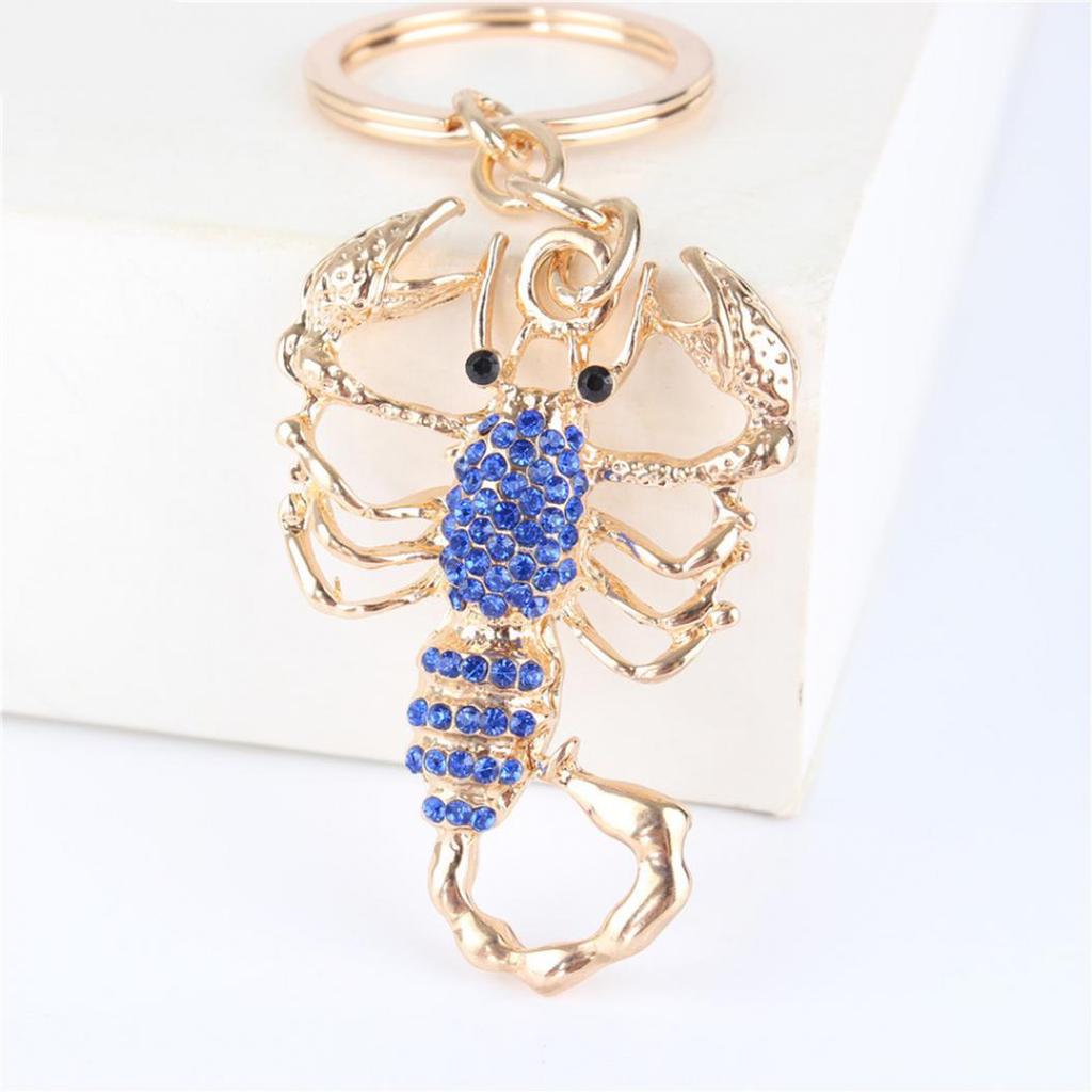 Scorpion Pendant Charm Rhinestone for Handbag Purse Key Ring Chain Carkey Gift Scorpion Pendant Charm Rhinestone for Handbag Purse Key Ring Chain Carkey Gift