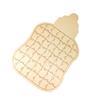Wooden Milk Bottle Shaped Wedding Guestbook Personalised Creative Jigsaw Sign in Book for Guests Blessings Romantic Memory