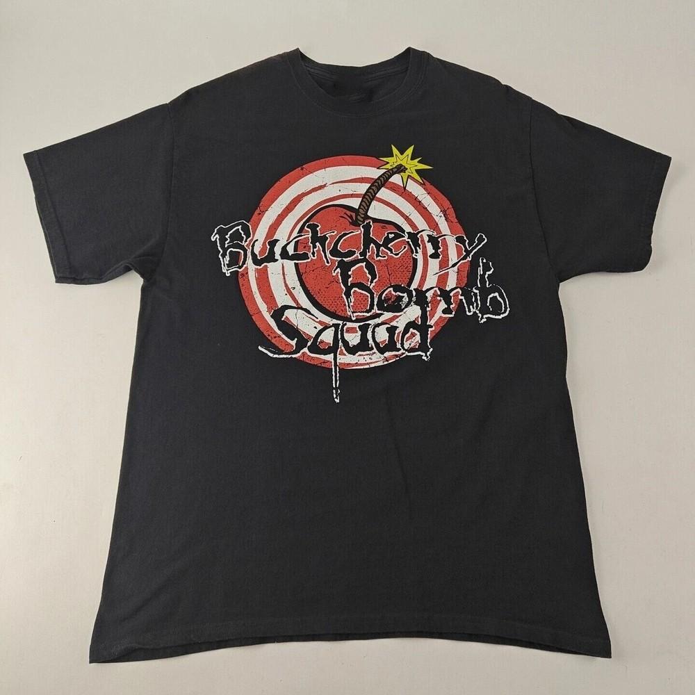 Buckcherry Band Bomb Squad Music Tee Cotton Adult T-Shirt Unisex T-Shirt L