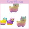 Cartoon Alpaca Stress Relief Toy With Soft Pu Material For Relaxation And Gift Giving