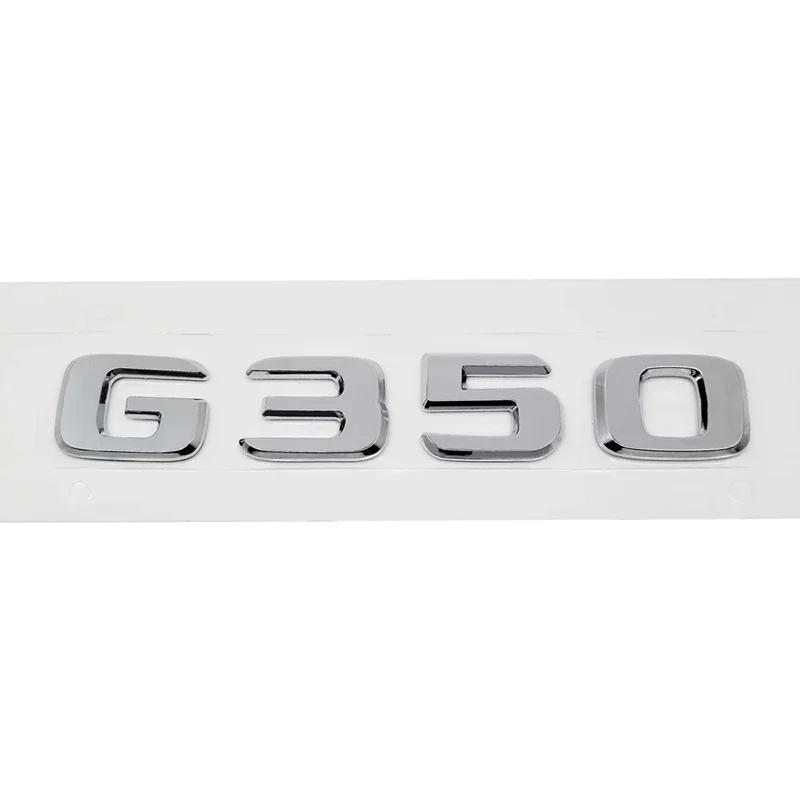 QGP3 3D Letters Car Tail Box Emblem Rear Trunk Sticker Badge for Mercedes Benz G36 G63 G65 G200 G230 G300 G350 G500 G550 G Class