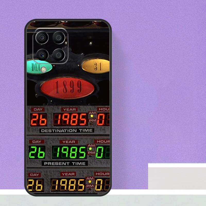Back To The Future Time Machine For Samsung Galaxy M12 M32 M52 M14 M34 M54 M21 M51 M31 M30s M20 M15 M55 M13 M33 M53 Case