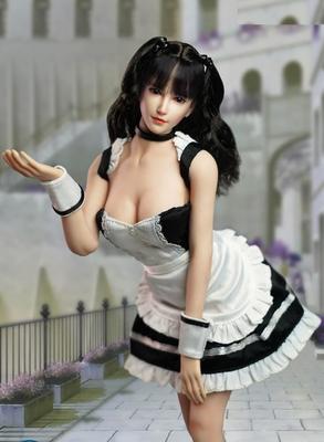 [TOYBARJAPAN] 16 Maßstab Figur SUPER DUCK SDH015-A Smiley Lächeln Niedlich Asiatisch Junior Schöner Weiblicher Kopf (Körper und Kleidung nicht enthalten)
