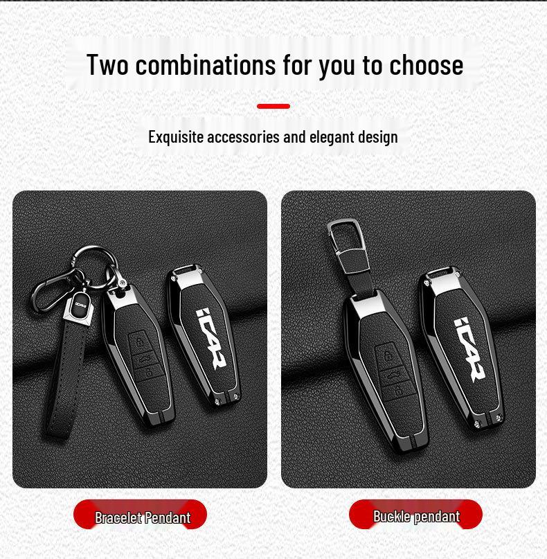 Key Case for 2025 Chery iCAR 03t Long Range EQ7 - Unisex All-Inclusive Buckle Shell