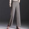 Autumn Winter Thicken Straight Pantalones Womens Wide Leg Pants Elegant Baggy High Waist Warm Pantalon