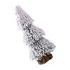 Christmas Tree Ornaments Small Decorative Snow Pine Tree with Base Party Supplies for Home Holiday Desktop Decoration