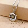 Small daisy necklace pendant Korean sun flower clavicle chain simple female  pendant jewelry