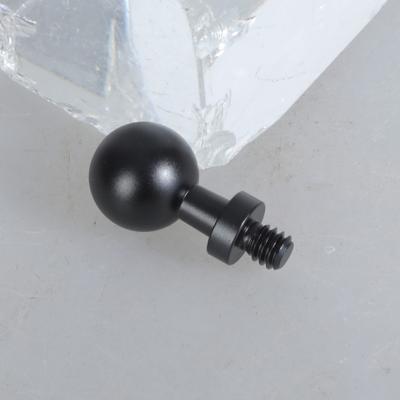 Rotule Universelle 17mm Connecteur à Vis 1/4 Adaptateur Support de Téléphone Portable pour Supports de Téléphone Moto & Perches à Selfie