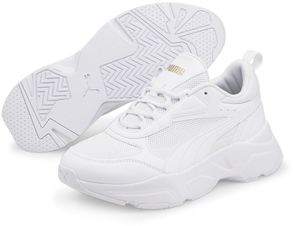 Женские кроссовки Puma Cassia белый/пума белый/пума командное золото